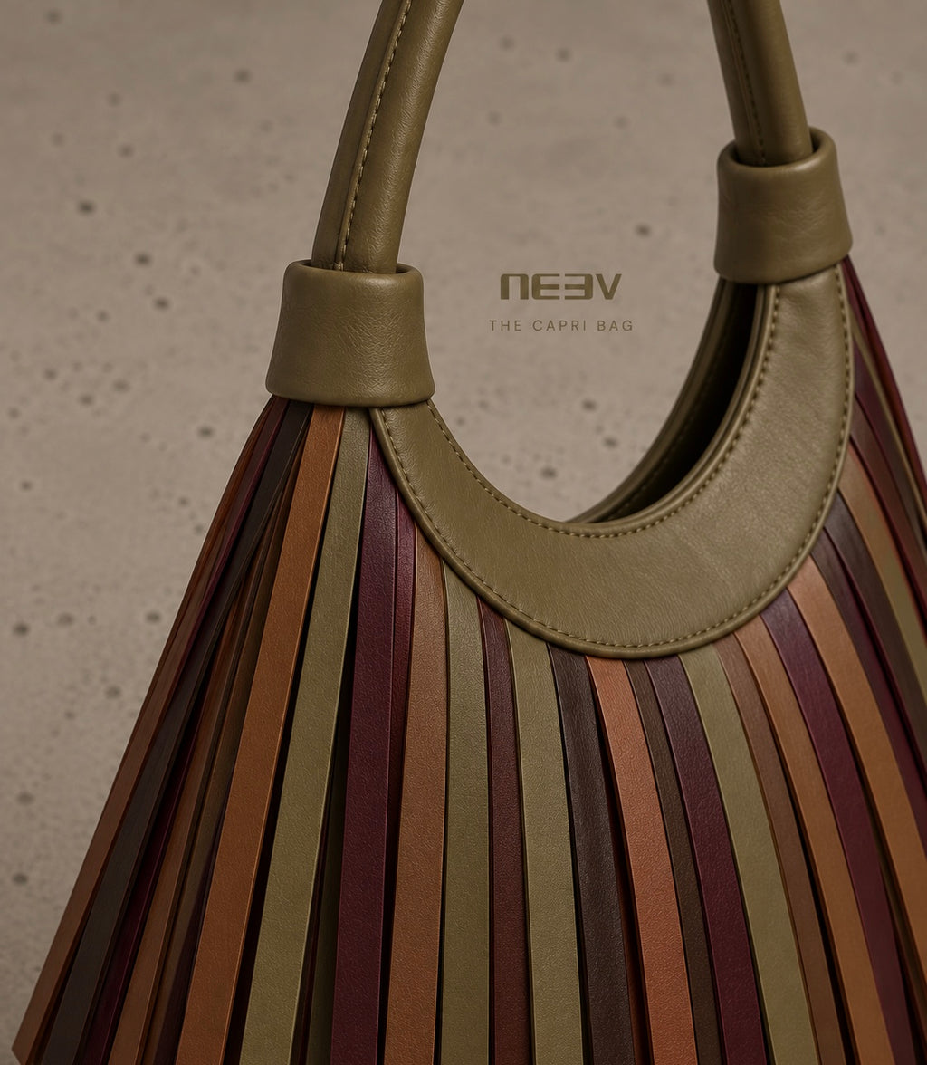 Capri Leather Fringe Tote