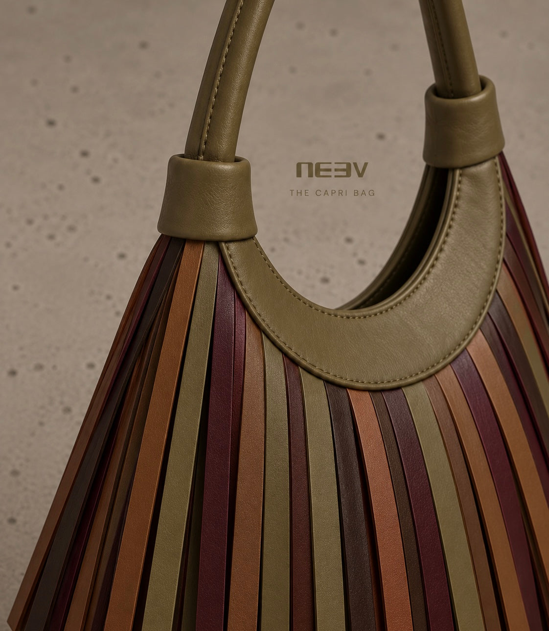 Capri Leather Fringe Tote
