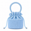 Coastline in baby blue
