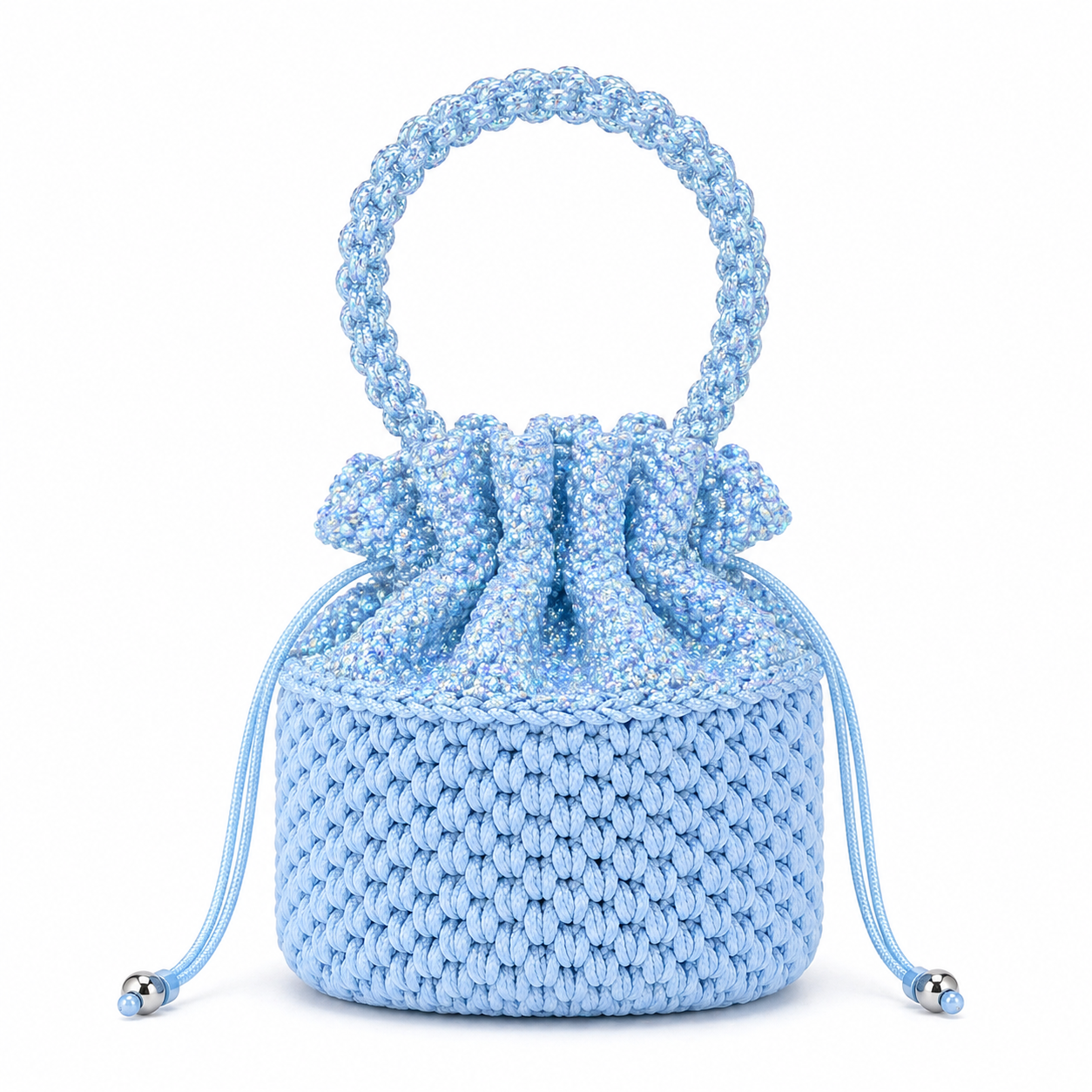 Coastline in baby blue
