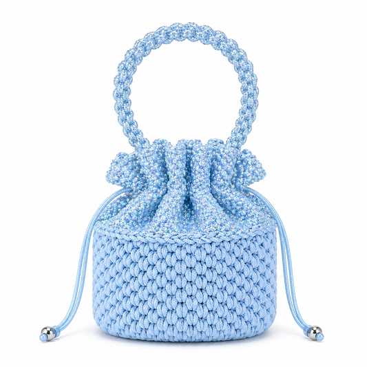 Coastline in baby blue