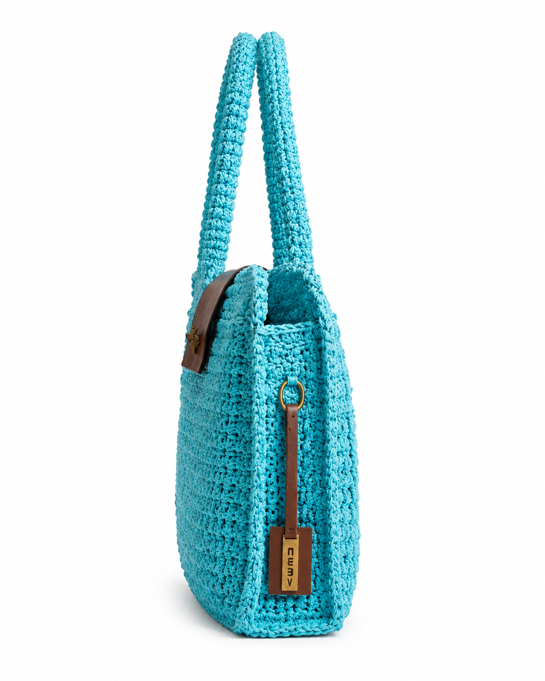Raffia Bee In Blue