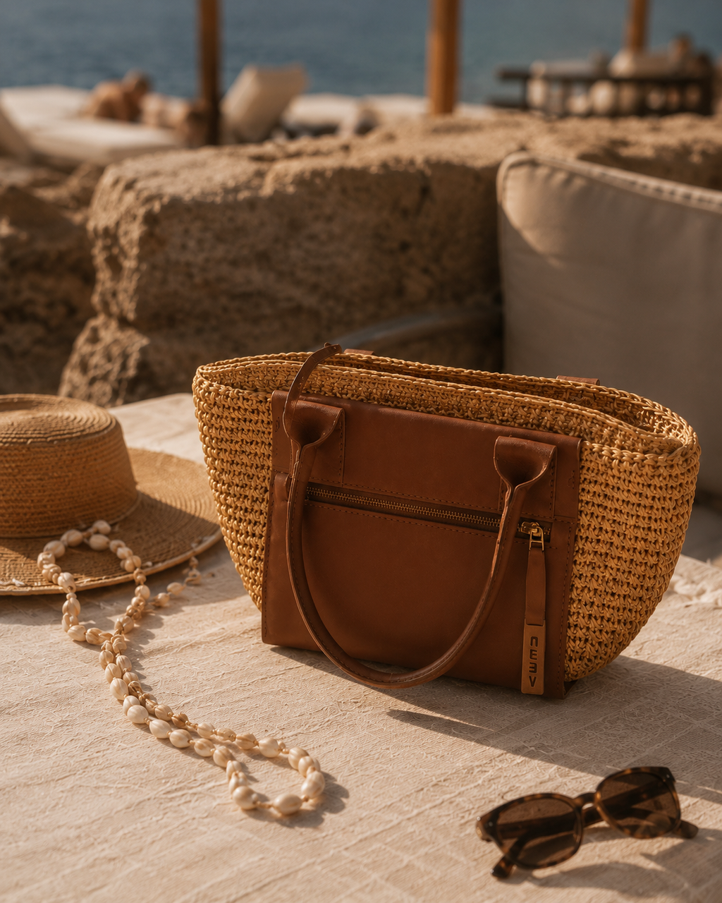North Raffia In Coffee