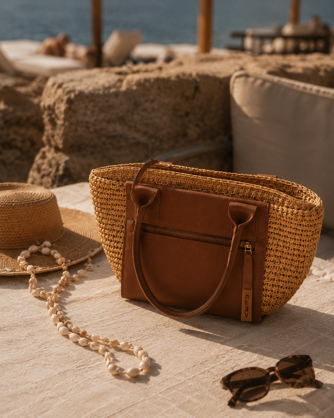 North Raffia In Coffee