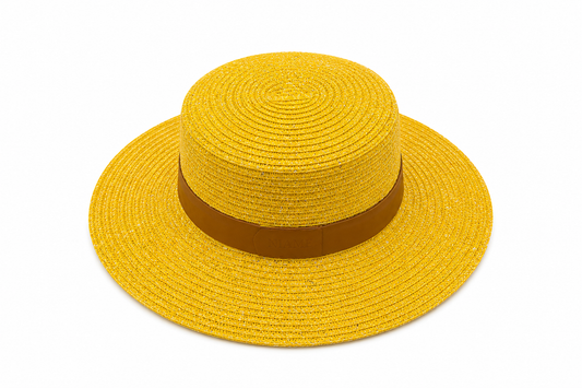 Shimmering Yellow Hat