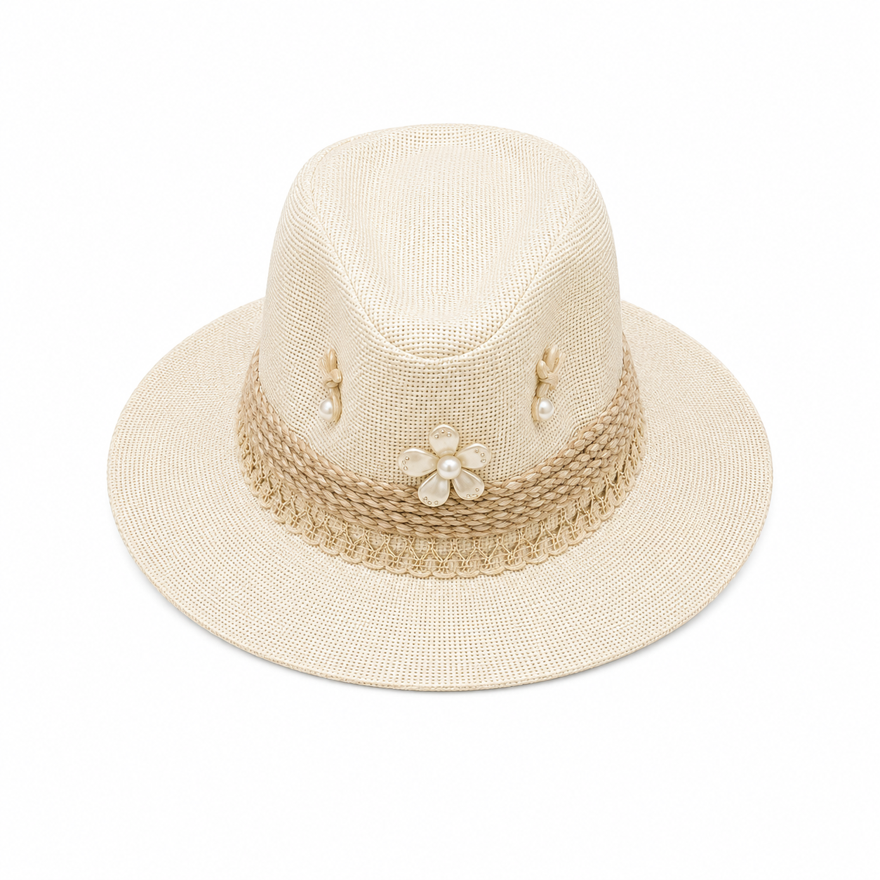 Pearl Rose Hat