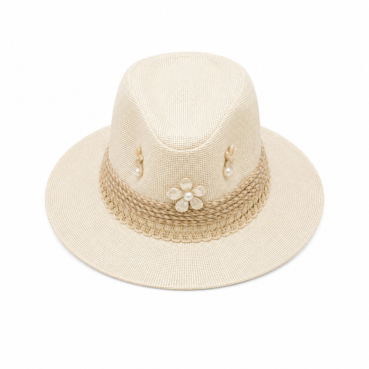 Pearl Rose Hat