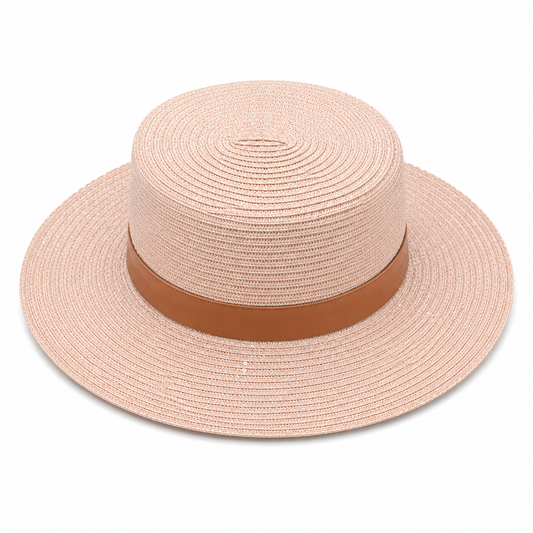 Shimmering Blush Hat