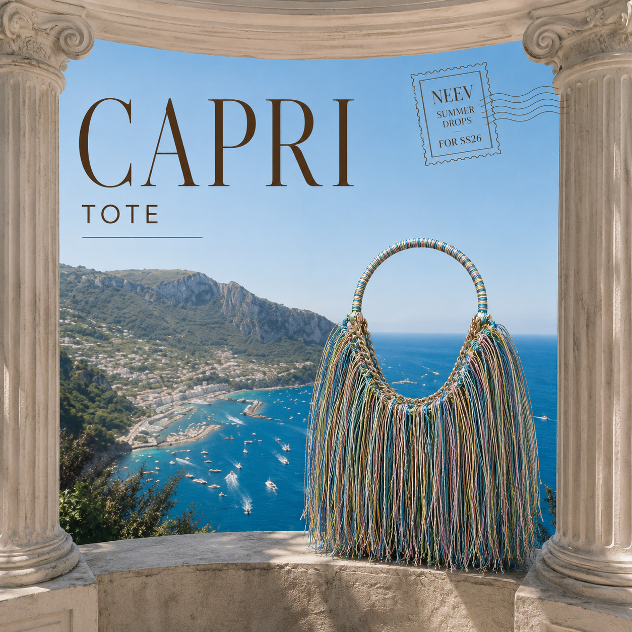 Capri Fringe Tote