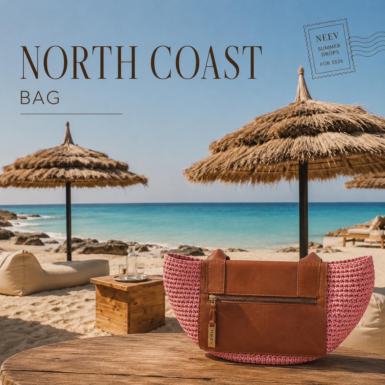 North Raffia In Pink