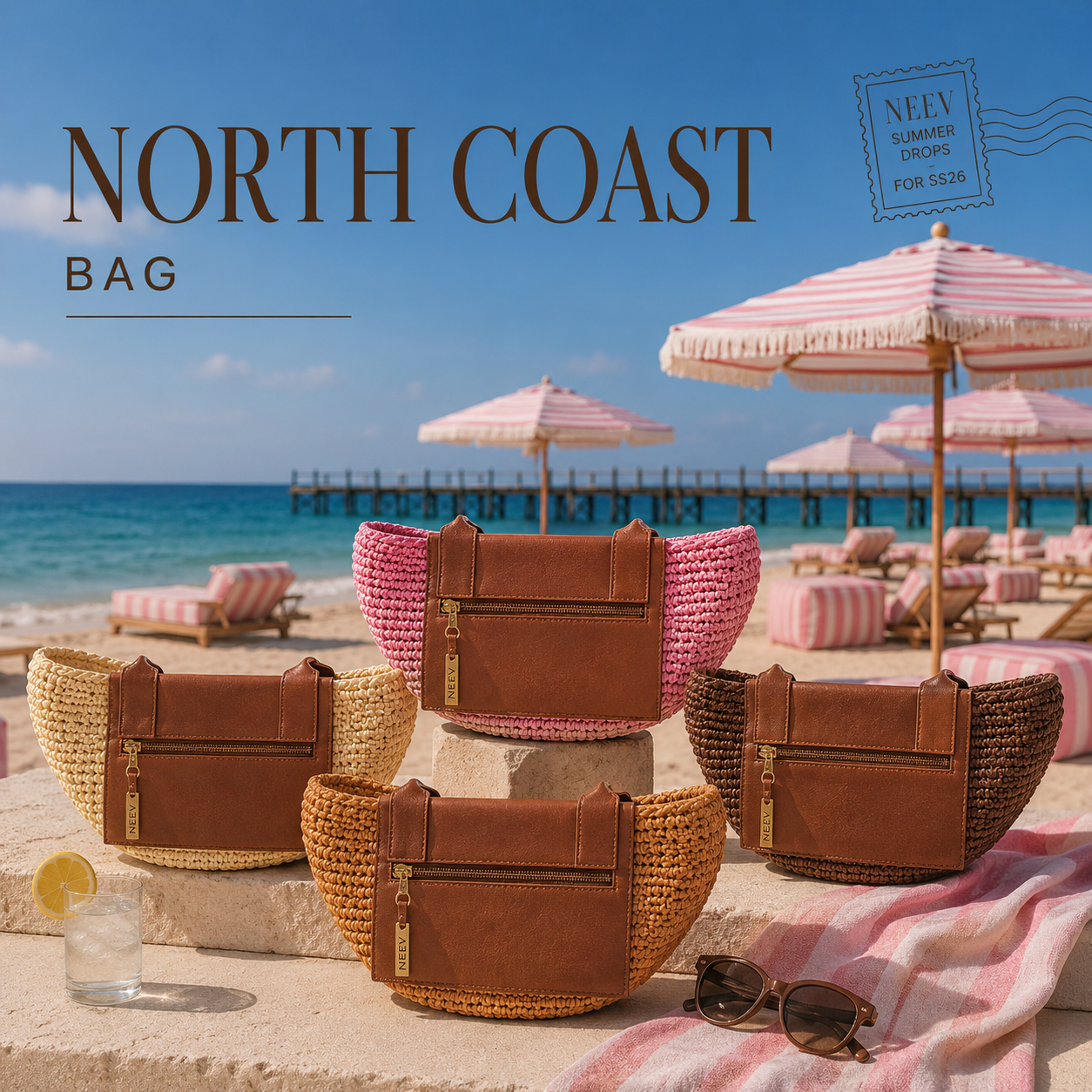 North Raffia In Coffee