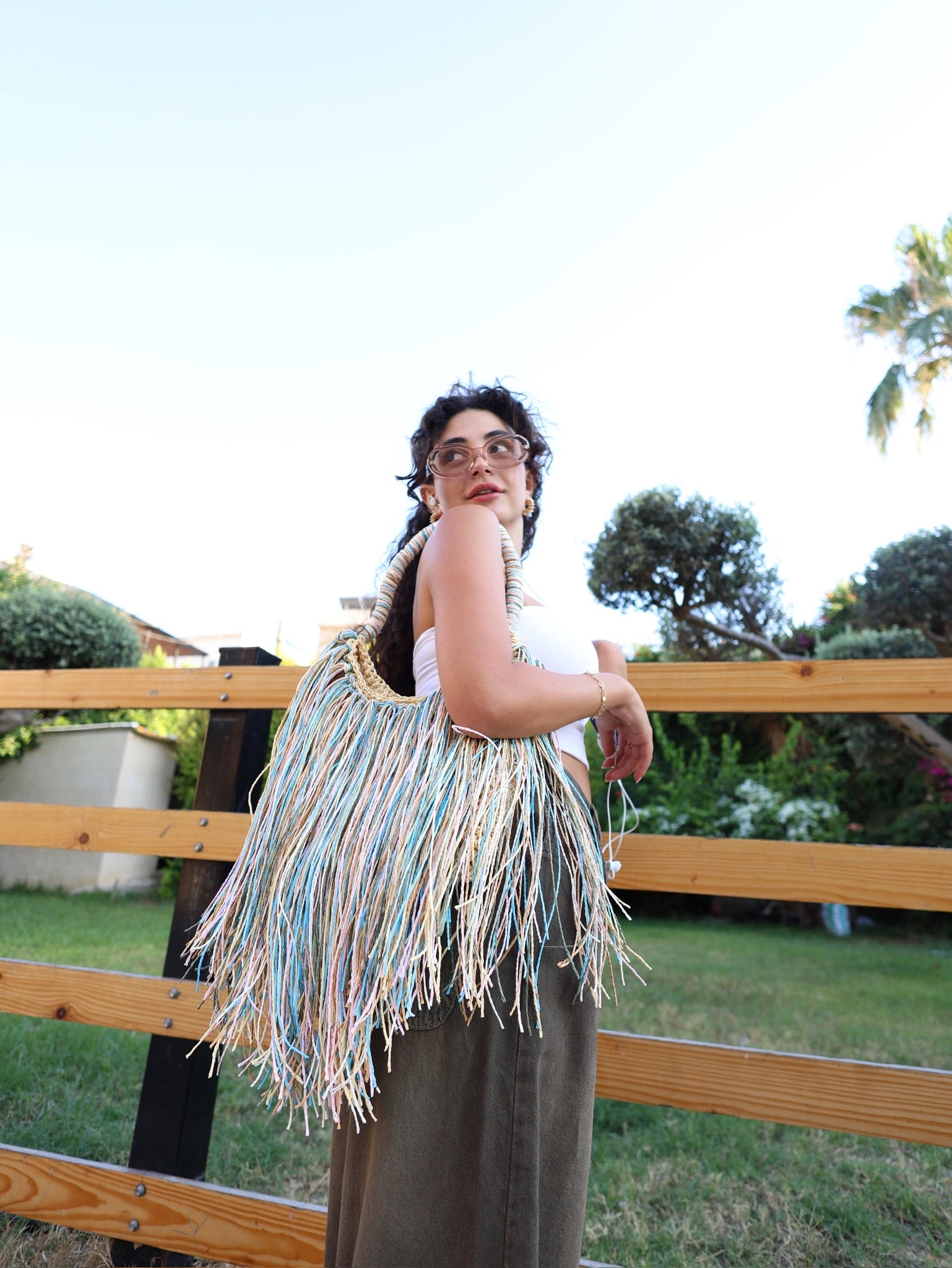 Capri Fringe Tote